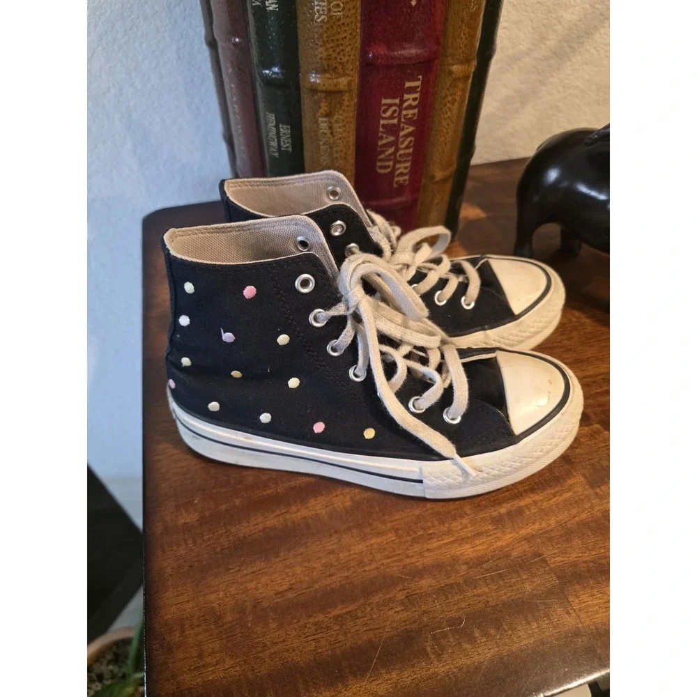 Converse Chuck Taylor All Star Youth 2.5 Polk Dot